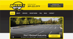 Desktop Screenshot of hoerrsblacktop.com